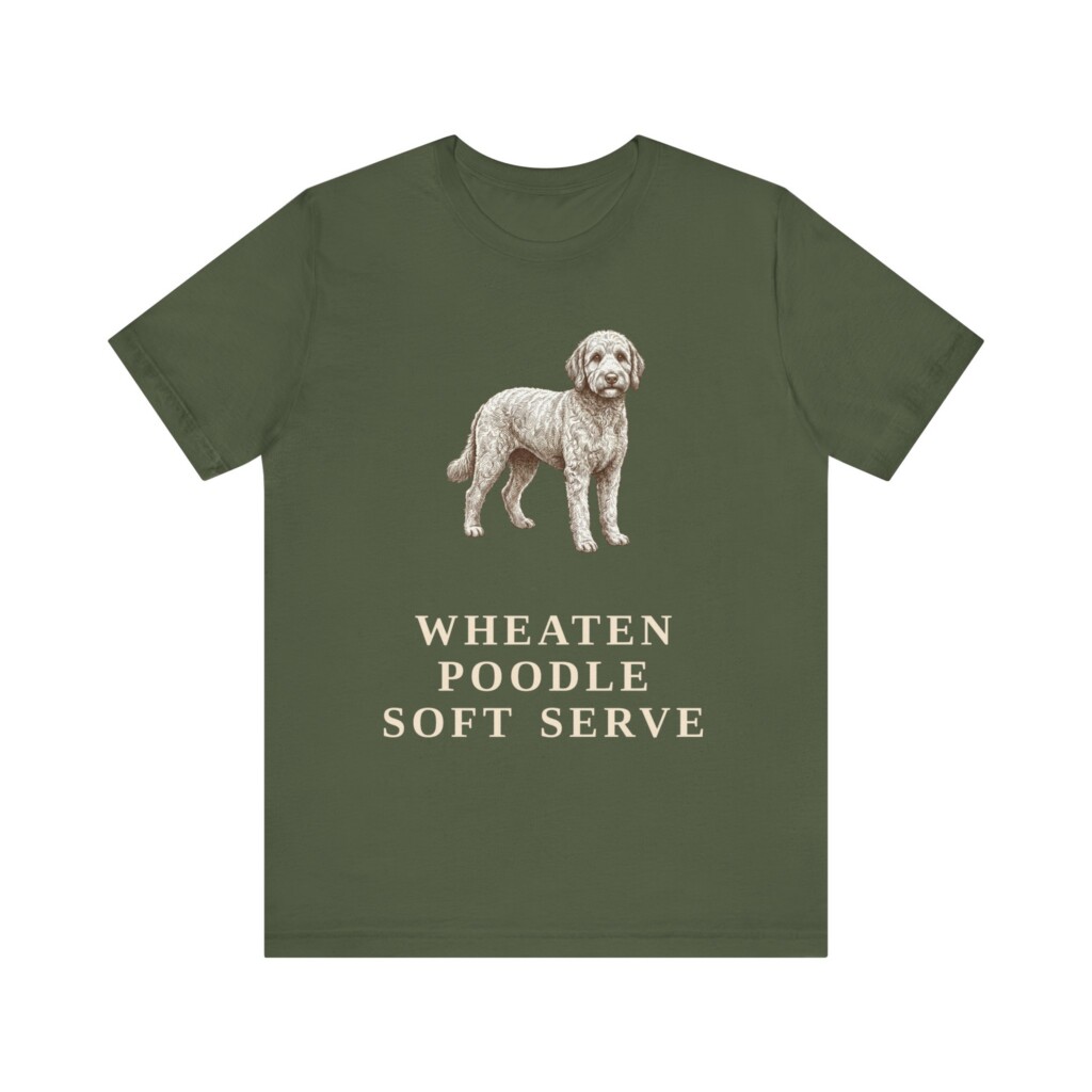 Whoodle Humor Shirt, Vintage Dog Sketch Tee, Dog Humor Gift