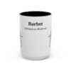 15oz Barbet Latin Mug, Vintage Dog Coffee Mug, Dog Lover Gift