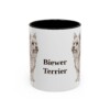 11oz Biewer Terrier Mug, Vintage Dog Portrait Coffee Mug, Dog Lover Gift
