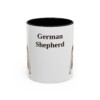 11oz German Shepherd Mug, Vintage Dog Portrait Coffee Mug, Dog Lover Gift