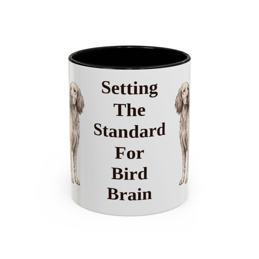 11oz Funny English Setter Mug, Vintage Dog Coffee Mug, Dog Lover Gift