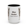 15153205148626704342_2048.jpeg 15oz Blue Heeler Latin Mug, Vintage Dog Coffee Mug, Dog Lover Gift