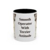 11oz Funny Fox Terrier (Smooth) Mug, Vintage Dog Coffee Mug, Dog Lover Gift