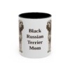 11oz Black Russian Terrier Dog Mom Mug, Vintage Sketch Coffee Mug, Dog Mom Gift