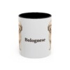 11oz Bolognese Mug, Vintage Dog Portrait Coffee Mug, Dog Lover Gift