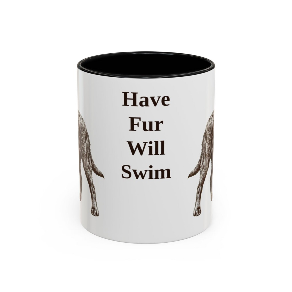 11oz Funny American Water Spaniel Mug, Vintage Dog Coffee Mug, Dog Lover Gift
