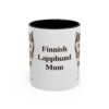 11oz Finnish Lapphund Dog Mom Mug, Vintage Sketch Coffee Mug, Dog Mom Gift