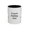 11oz French Bulldog Dog Dad Mug, Vintage Sketch Coffee Mug, Dog Dad Gift