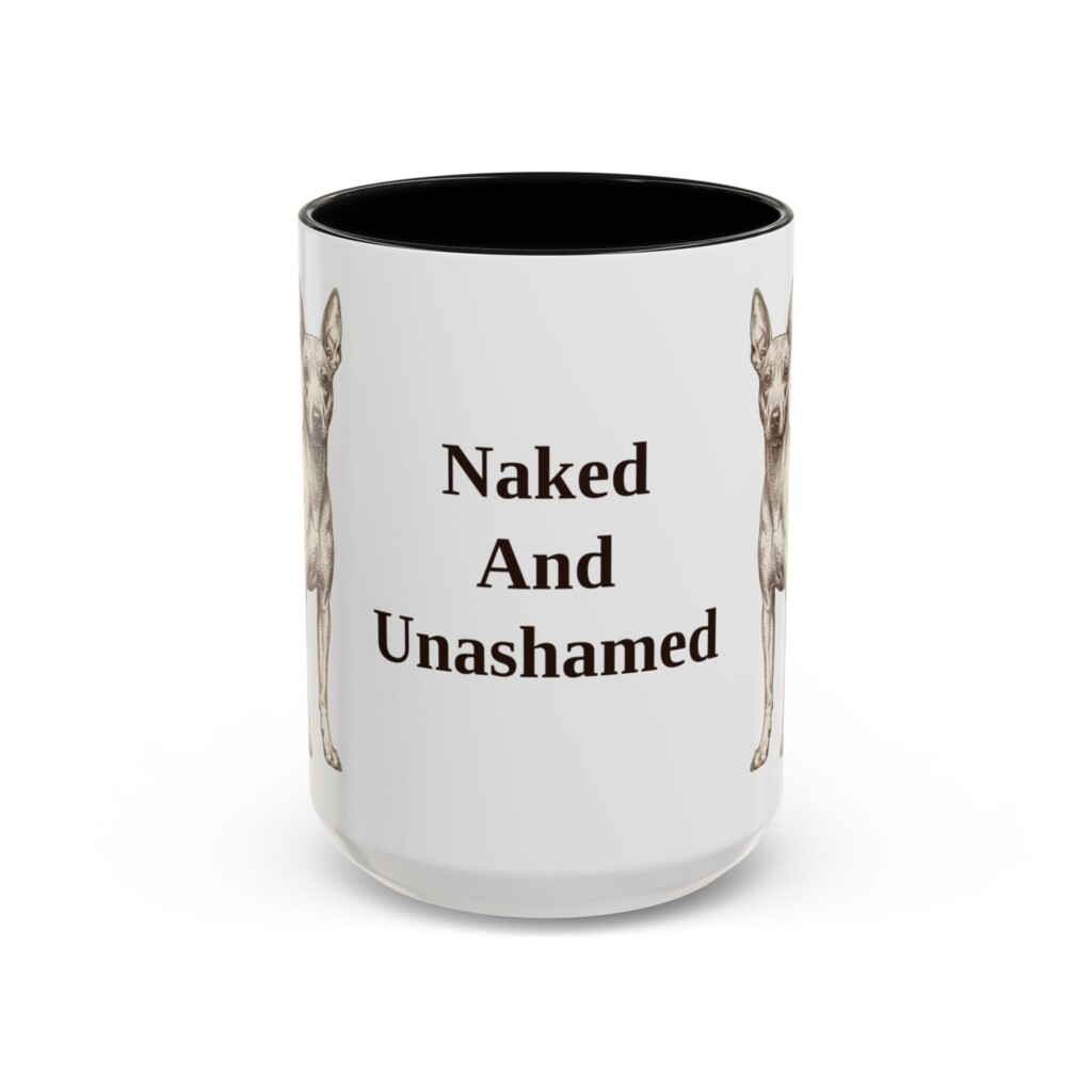 15654970102396138603_2048.jpeg 15oz Funny American Hairless Terrier Mug, Vintage Dog Coffee Mug, Dog Lover Gift