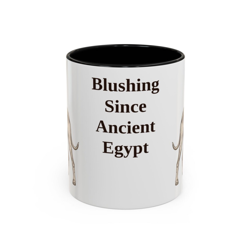 11oz Funny Pharaoh Hound Mug, Vintage Dog Coffee Mug, Dog Lover Gift