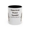 11oz American Water Spaniel Latin Mug, Vintage Dog Coffee Mug, Dog Lover Gift