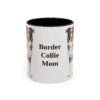 11oz Border Collie Dog Mom Mug, Vintage Sketch Coffee Mug, Dog Mom Gift