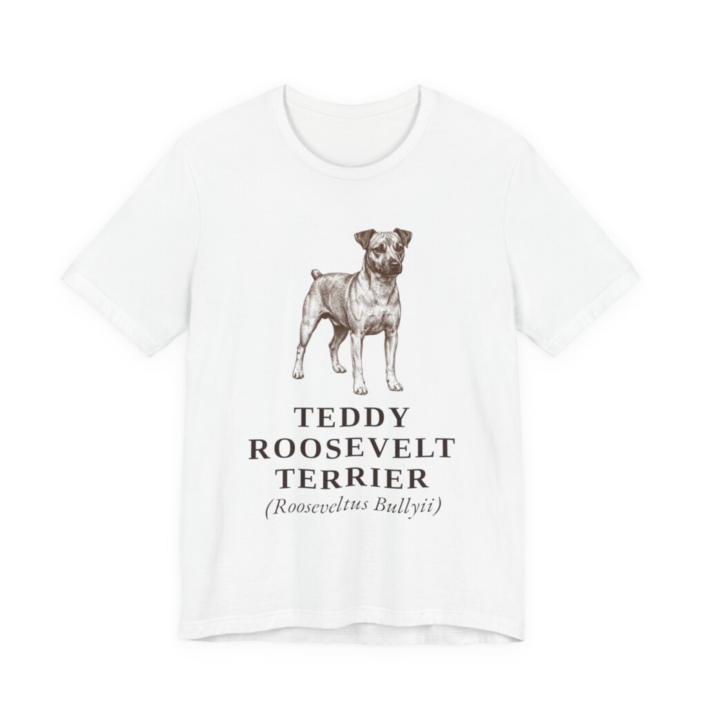 15797413725625382879_2048.jpeg Teddy Roosevelt Terrier Latin Shirt, Vintage Dog Sketch Tee, Dog Latin Gift