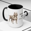 15809713901353202755_2048.jpeg 15oz American Bully Latin Mug, Vintage Dog Coffee Mug, Dog Lover Gift
