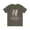 Yakutian Laika Humor Shirt, Vintage Dog Sketch Tee, Dog Humor Gift