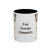 11oz Fox Terrier (Smooth) Mug, Vintage Dog Portrait Coffee Mug, Dog Lover Gift