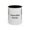 11oz Australian Terrier Mug, Vintage Dog Portrait Coffee Mug, Dog Lover Gift
