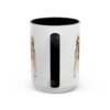 15oz Alaskan Klee Kai Mug, Black, back view