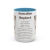 15oz-australian-shepherd-mug-writeup-light-blue 15oz Australian Shepherd Mug, Light Blue, front view