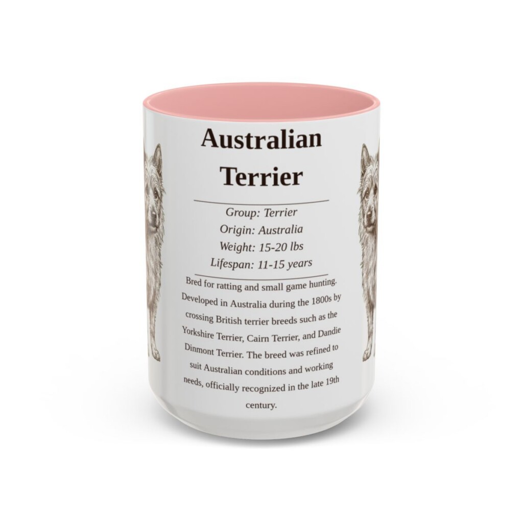 15oz-australian-terrier-mug-writeup-pink 15oz australian terrier mug, Pink