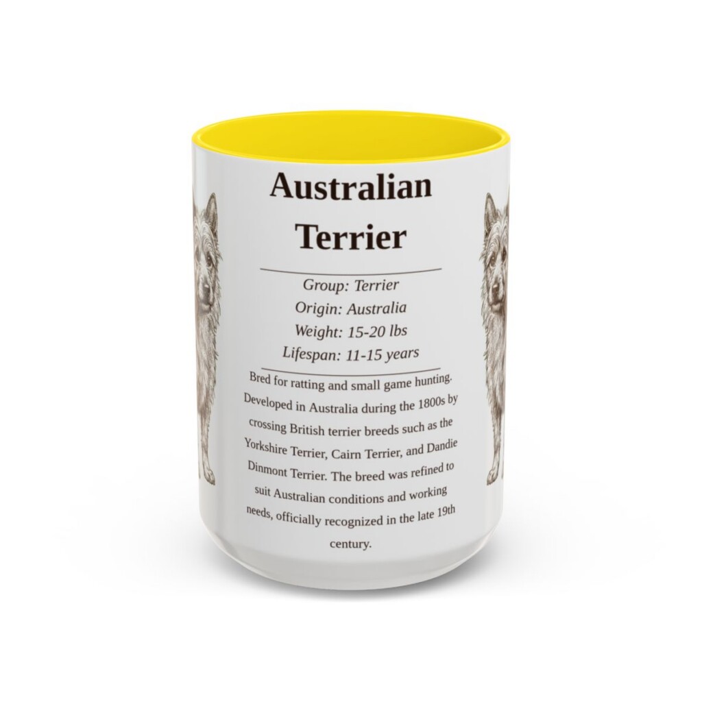 15oz-australian-terrier-mug-writeup-yellow 15oz australian terrier mug, Yellow