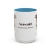15oz-azawakh-mug-latin-light-blue 15oz Azawakh Latin Mug, Light Blue, front view