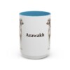 15oz-azawakh-mug-light-blue 15oz Azawakh Mug, Light Blue, front view