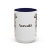 15oz-azawakh-mug-navy 15oz Azawakh Mug, Navy, front view