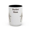 15oz-barbet-mug-mom-black-front 15oz Barbet Dog Mom Mug, Black, front view