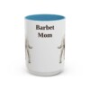 15oz-barbet-mug-mom-light-blue 15oz Barbet Dog Mom Mug, Light Blue, front view