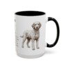 15oz Barbet Mug, Black, right side view