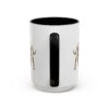15oz Basset Fauve de Bretagne Mug, Black, back view
