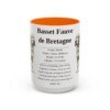 15oz Basset Fauve de Bretagne Mug, Orange, front view