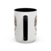 15oz-basset-hound-mug-humor-black-back 15oz Funny Basset Hound Mug, Black, back view