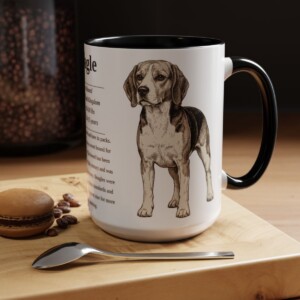 15oz-beagle-mug-writeup-black 15oz Beagle Mug, Black, lifestyle photo