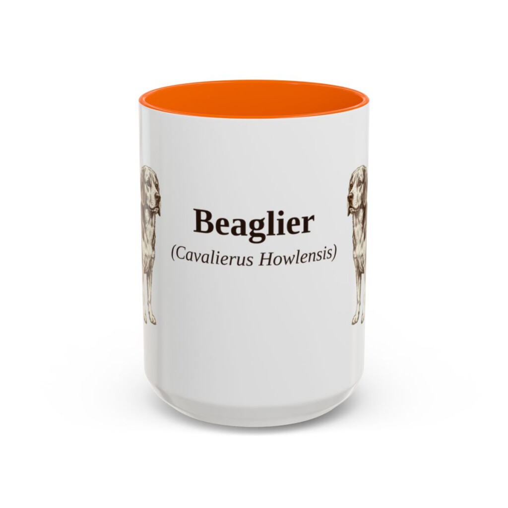 15oz-beaglier-mug-latin-orange 15oz Beaglier Latin Mug, Orange, front view