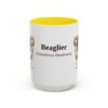 15oz-beaglier-mug-latin-yellow 15oz Beaglier Latin Mug, Yellow, front view
