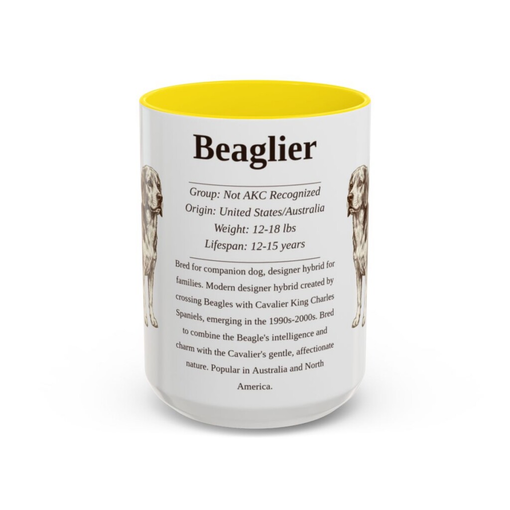 15oz-beaglier-mug-writeup-yellow 15oz Beaglier Mug, Yellow, front view
