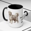 15oz-bearded-collie-mug-mom-black-context-2 15oz Bearded Collie Dog Mom Mug, Black, lifestyle photo