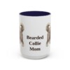 15oz-bearded-collie-mug-mom-navy 15oz Bearded Collie Dog Mom Mug, Navy, front view