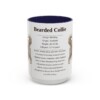 15oz-bearded-collie-mug-writeup-navy 15oz Bearded Collie Mug, Navy, front view