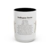 15oz-bedlington-terrier-mug-writeup-black-front 15oz Bedlington Terrier Mug, Black, front view