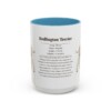 15oz-bedlington-terrier-mug-writeup-light-blue 15oz Bedlington Terrier Mug, Light Blue, front view