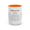 15oz-bedlington-terrier-mug-writeup-orange 15oz Bedlington Terrier Mug, Orange, front view