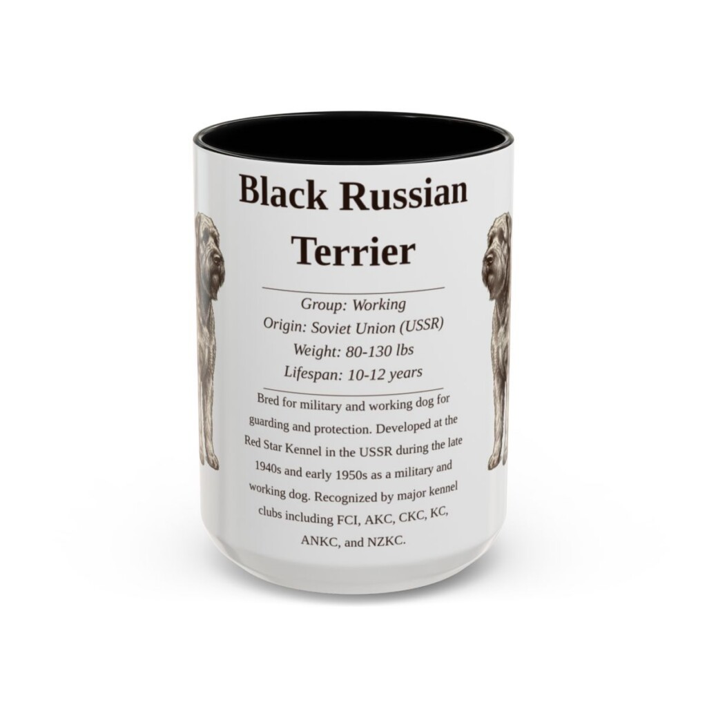 15oz-black-russian-terrier-mug-writeup-black-front 15oz Black Russian Terrier Mug, Black, front view