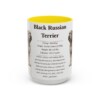 15oz-black-russian-terrier-mug-writeup-yellow 15oz Black Russian Terrier Mug, Yellow, front view