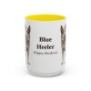 15oz-blue-heeler-mug-latin-yellow 15oz Blue Heeler Latin Mug, Yellow, front view