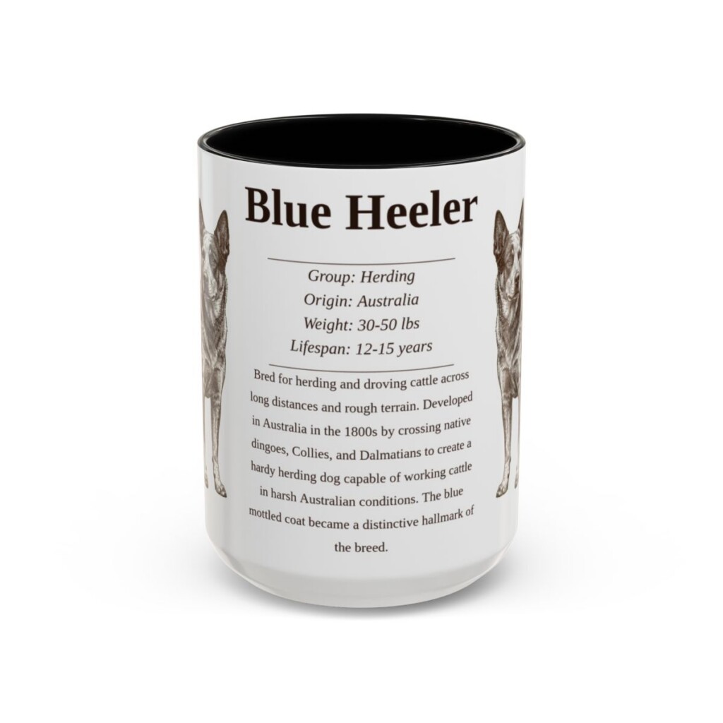 15oz-blue-heeler-mug-writeup-black-front 15oz Blue Heeler Mug, Black, front view