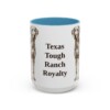 15oz-blue-lacy-mug-humor-light-blue 15oz Funny Blue Lacy Mug, Light Blue, front view