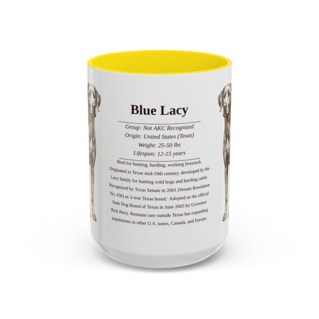 15oz-blue-lacy-mug-writeup-yellow 15oz Blue Lacy Mug, Yellow, front view